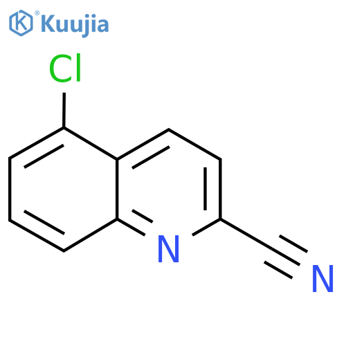 5-Chloroquinoline-2-carbonitrile structure
