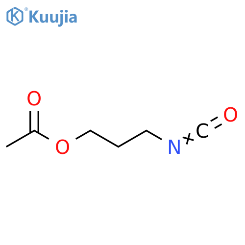 3-isocyanatopropyl acetate structure