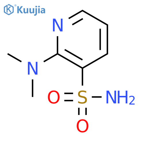 2-(dimethylamino)pyridine-3-sulfonamide structure