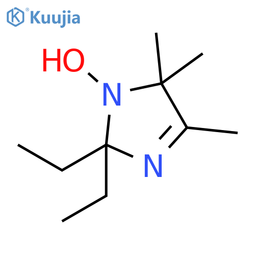 1H-Imidazole, 2,2-diethyl-2,5-dihydro-1-hydroxy-4,5,5-trimethyl- structure
