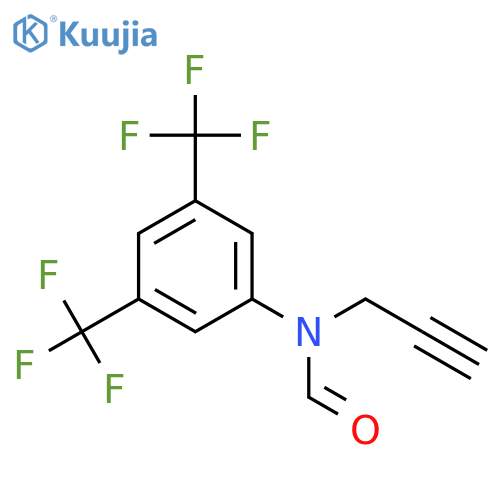 FORMAMIDE, N-[3,5-BIS(TRIFLUOROMETHYL)PHENYL]-N-2-PROPYNYL- structure