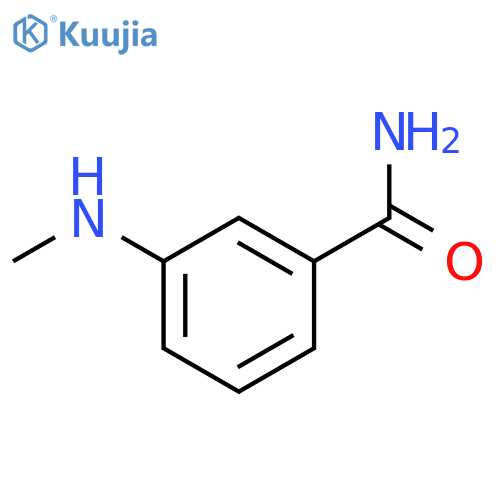 3-(methylamino)benzamide structure