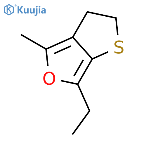 Thieno[2,3-c]furan, 6-ethyl-2,3-dihydro-4-methyl- structure