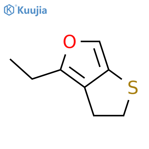 Thieno[2,3-c]furan, 4-ethyl-2,3-dihydro- structure