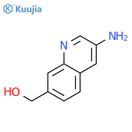 3-amino-7-Quinolinemethanol structure