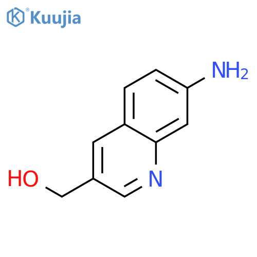 7-amino-3-Quinolinemethanol structure