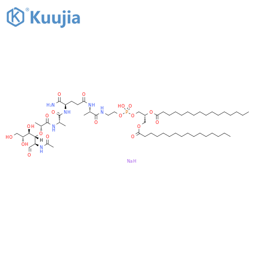 Mifamurtide sodium structure
