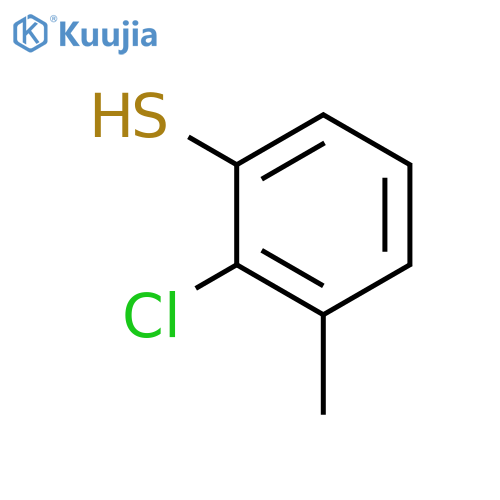 2-chloro-3-methylbenzene-1-thiol structure