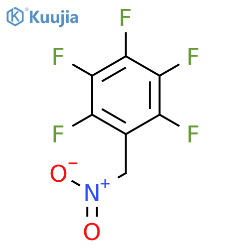 1,2,3,4,5-pentafluoro-6-(nitromethyl)benzene structure