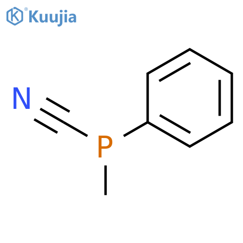 Phosphinous cyanide, methylphenyl- structure