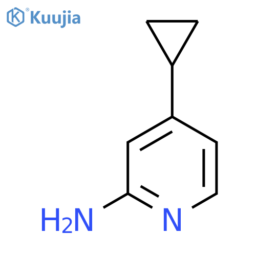 4-cyclopropylpyridin-2-amine structure
