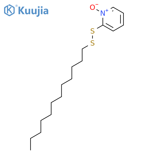 PYRIDINE, 2-(DODECYLDITHIO)-, 1-OXIDE structure