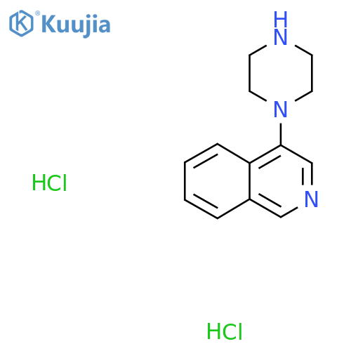 4-(Piperazin-1-yl)isoquinoline dihydrochloride structure