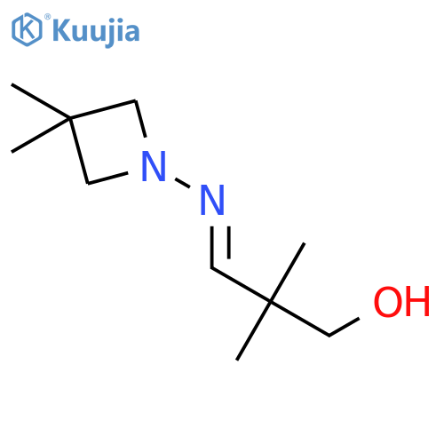 1-Propanol, 3-[(3,3-dimethyl-1-azetidinyl)imino]-2,2-dimethyl- structure