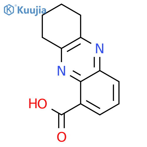 6,7,8,9-tetrahydro-1-Phenazinecarboxylic acid structure