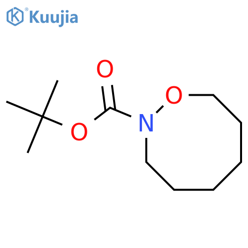 2H-1,2-Oxazocine-2-carboxylicacid, hexahydro-, 1,1-dimethylethyl ester structure