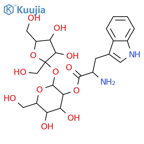2-O-(α-Aminoacyl)sucroses; 2-O-L-Tryptophylsucrose structure