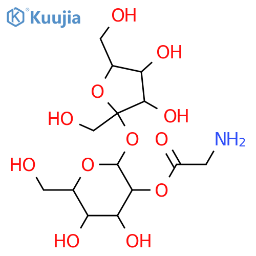 2-O-(α-Aminoacyl)sucroses; 2-O-(2-Aminoacetyl)sucrose structure