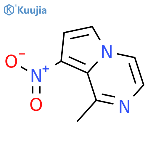 1-methyl-8-nitro-Pyrrolo[1,2-a]pyrazine structure