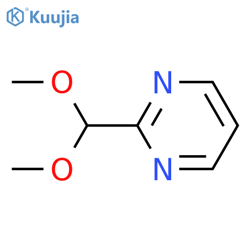 2-(Dimethoxymethyl)pyrimidine structure