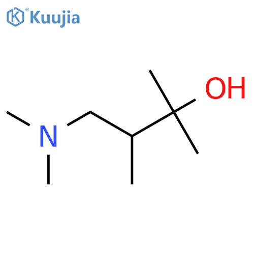 2-Butanol, 4-(dimethylamino)-2,3-dimethyl- structure