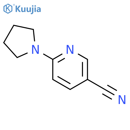 6-Pyrrolidin-1-ylnicotinonitrile structure