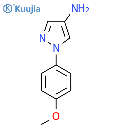 1-(4-Methoxyphenyl)-1H-pyrazol-4-amine structure