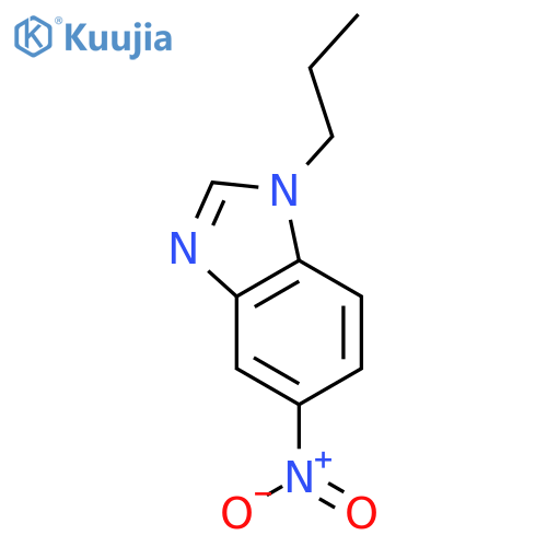 5-nitro-1-propyl-1H-Benzimidazole structure