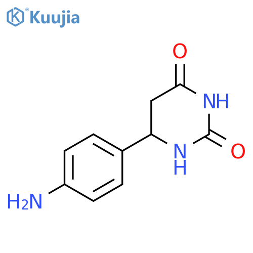 6-(4-Aminophenyl)-1,3-diazinane-2,4-dione structure