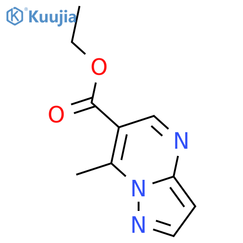 ethyl 7-methylpyrazolo[1,5-a]pyrimidine-6-carboxylate structure