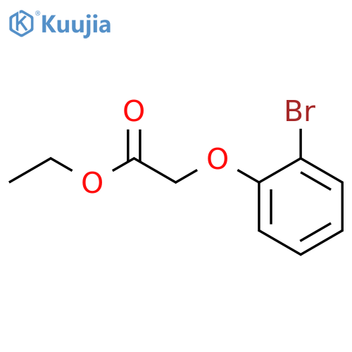 ethyl 2-(2-bromophenoxy)acetate structure