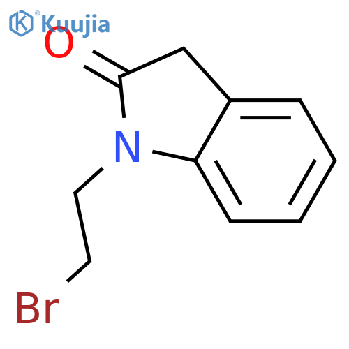 1-(2-Bromoethyl)indolin-2-one structure