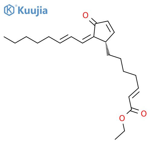 PROSTA-2,9,12,14-TETRAEN-1-OIC ACID, 11-OXO-, ETHYL ESTER, (2E,14E)- structure