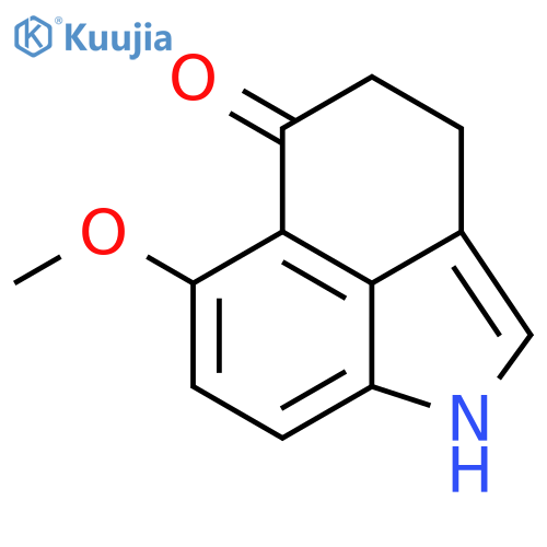 BENZ[CD]INDOL-5(1H)-ONE, 3,4-DIHYDRO-6-METHOXY- structure