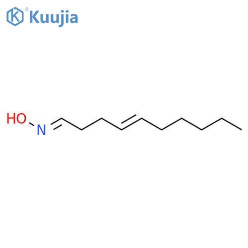 4-Decenal, oxime, (4E)- structure