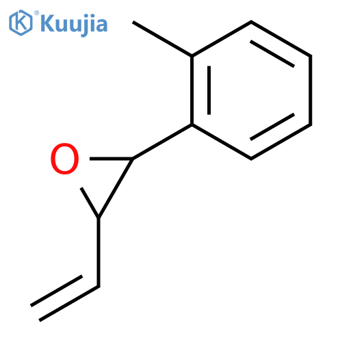Oxirane, 2-ethenyl-3-(2-methylphenyl)-, cis- structure