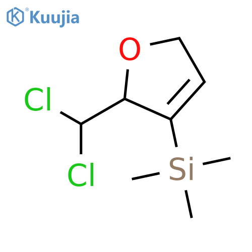 Silane, [2-(dichloromethyl)-2,5-dihydro-3-furanyl]trimethyl- structure