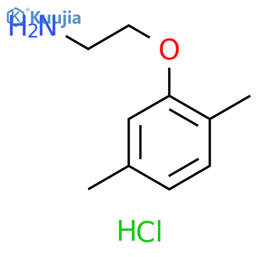2-(2,5-Dimethylphenoxy)ethylamine hydrochloride structure
