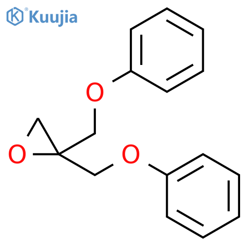 Oxirane, 2,2-bis(phenoxymethyl)- structure