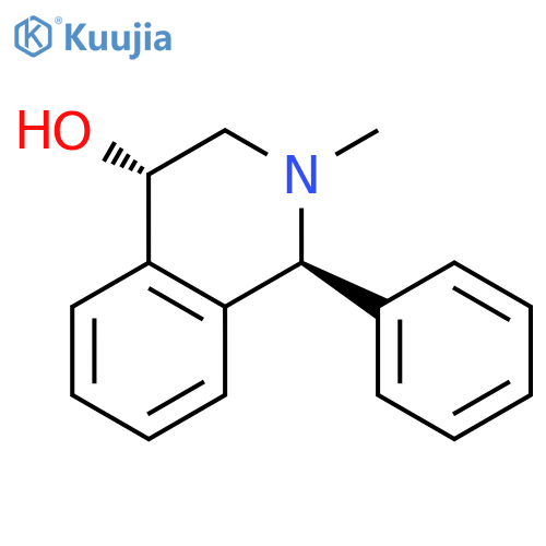 4-ISOQUINOLINOL, 1,2,3,4-TETRAHYDRO-2-METHYL-1-PHENYL-, TRANS- structure
