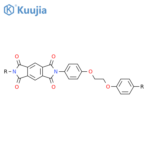 POLY[(5,7-DIHYDRO-1,3,5,7-TETRAOXOBENZO[1,2-C:4,5-C']DIPYRROLE-2,6(1H,3H)-DIYL)-1,4-PHENYLENEOXY-1,2-ETHANEDIYLOXY-1,4-PHENYLENE] structure