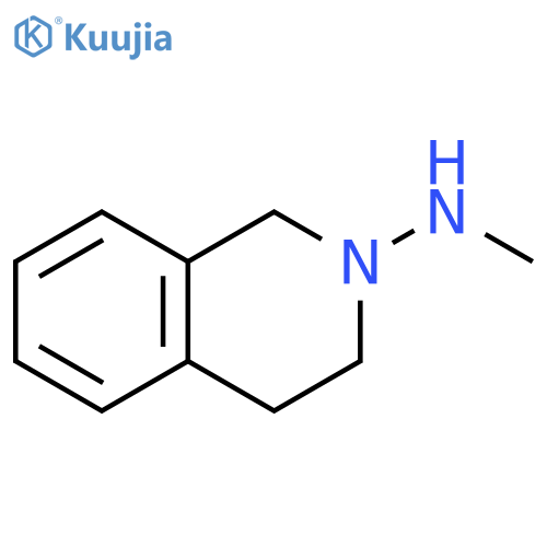 3,4-dihydro-N-methyl-2(1H)-Isoquinolinamine structure