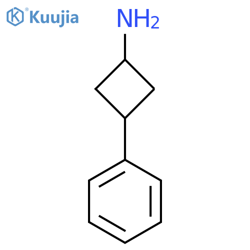 3-Phenylcyclobutan-1-amine structure