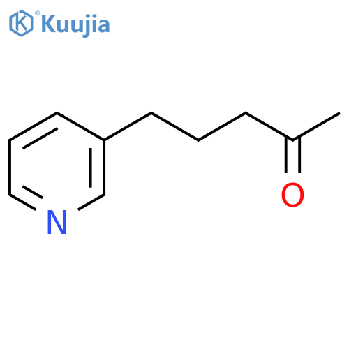 5-(pyridin-3-yl)pentan-2-one structure