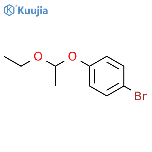 1-bromo-4-(1-ethoxyethoxy)benzene structure