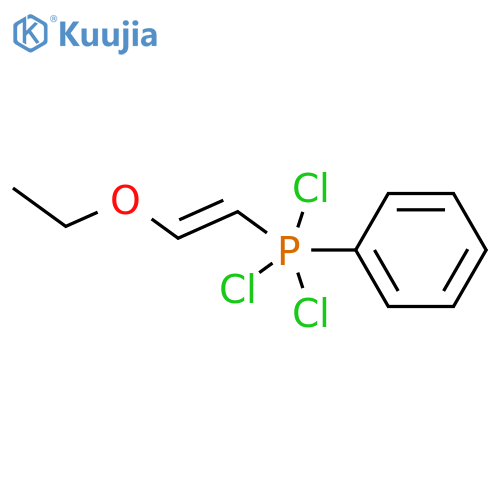 PHOSPHORANE, TRICHLORO(2-ETHOXYETHENYL)PHENYL- structure