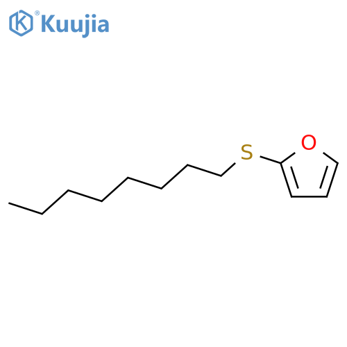 FURAN, 2-(OCTYLTHIO)- structure