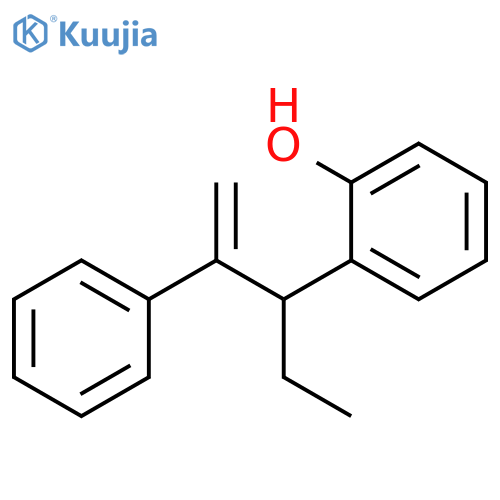 PHENOL, 2-(1-ETHYL-2-PHENYL-2-PROPENYL)- structure