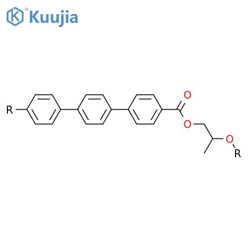Poly[oxy(methyl-1,2-ethanediyl)oxycarbonyl[1,1':4',1''-terphenyl]-4,4''-diyl] structure