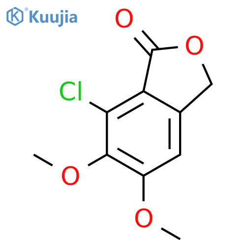 1(3H)-Isobenzofuranone,7-chloro-5,6-dimethoxy- structure